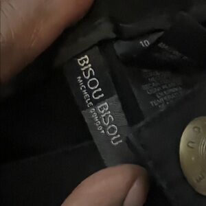 Bisou Bisou Chic Black Strethpants